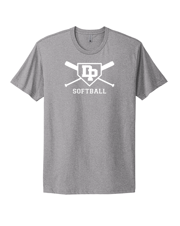 Dos Pueblos HS Softball Logo 02 - Mens Select Cotton T-Shirt