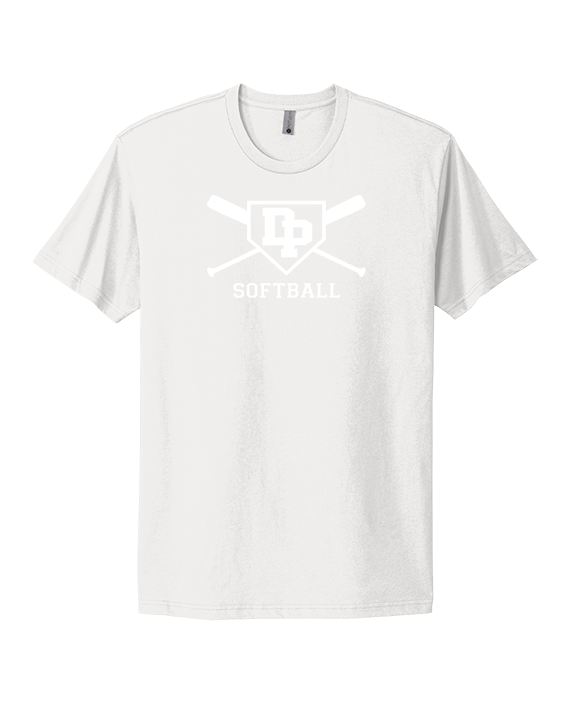 Dos Pueblos HS Softball Logo 02 - Mens Select Cotton T-Shirt