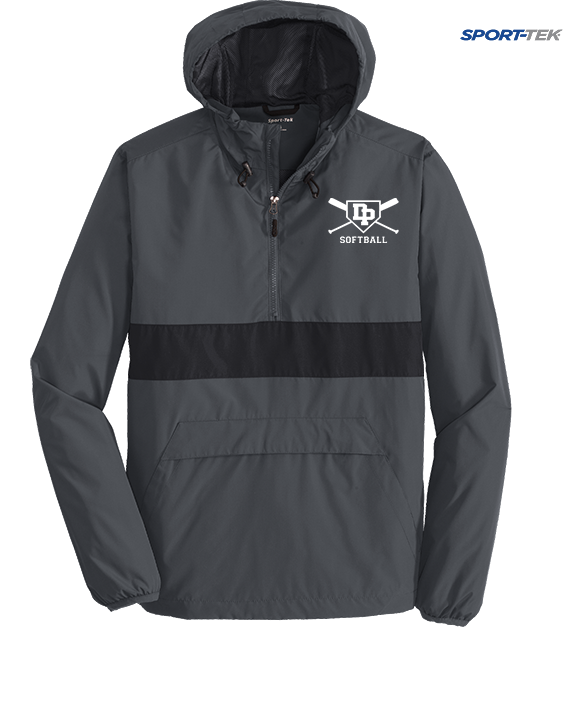Dos Pueblos HS Softball Logo 02 - Mens Sport Tek Jacket