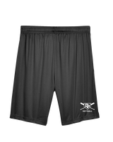 Dos Pueblos HS Softball Logo 02 - Mens Training Shorts with Pockets