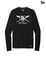 Dos Pueblos HS Softball Logo 02 - New Era Performance Long Sleeve