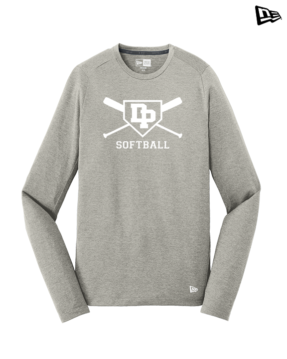 Dos Pueblos HS Softball Logo 02 - New Era Performance Long Sleeve