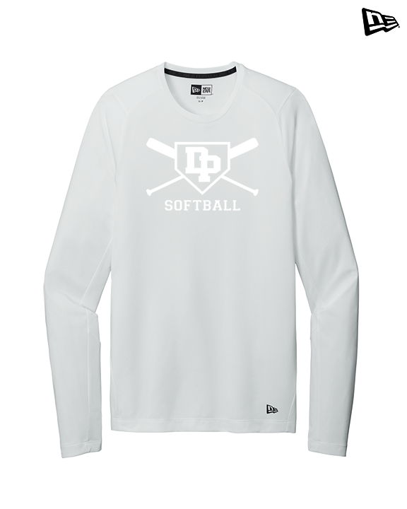 Dos Pueblos HS Softball Logo 02 - New Era Performance Long Sleeve