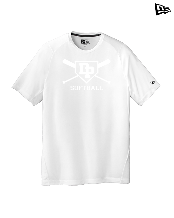 Dos Pueblos HS Softball Logo 02 - New Era Performance Shirt