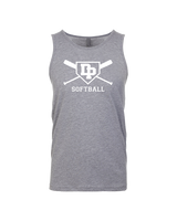 Dos Pueblos HS Softball Logo 02 - Tank Top