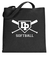 Dos Pueblos HS Softball Logo 02 - Tote