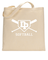 Dos Pueblos HS Softball Logo 02 - Tote