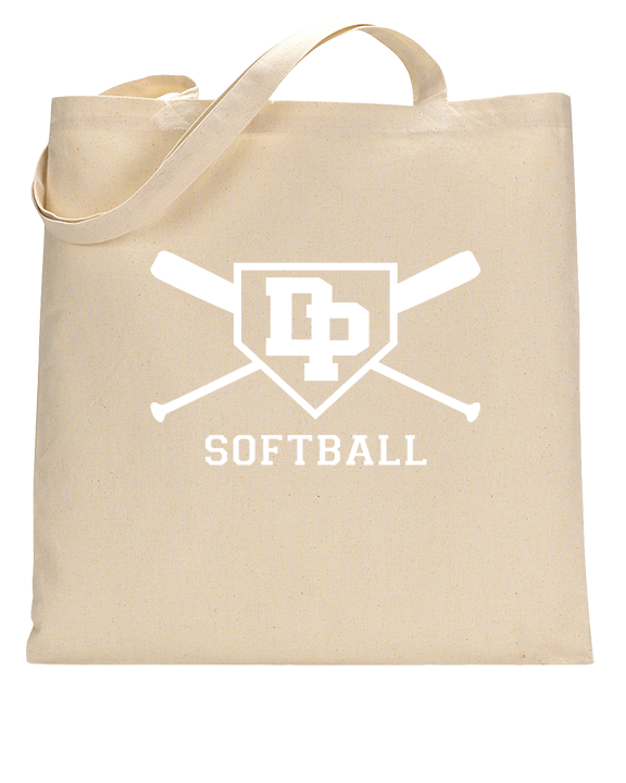Dos Pueblos HS Softball Logo 02 - Tote
