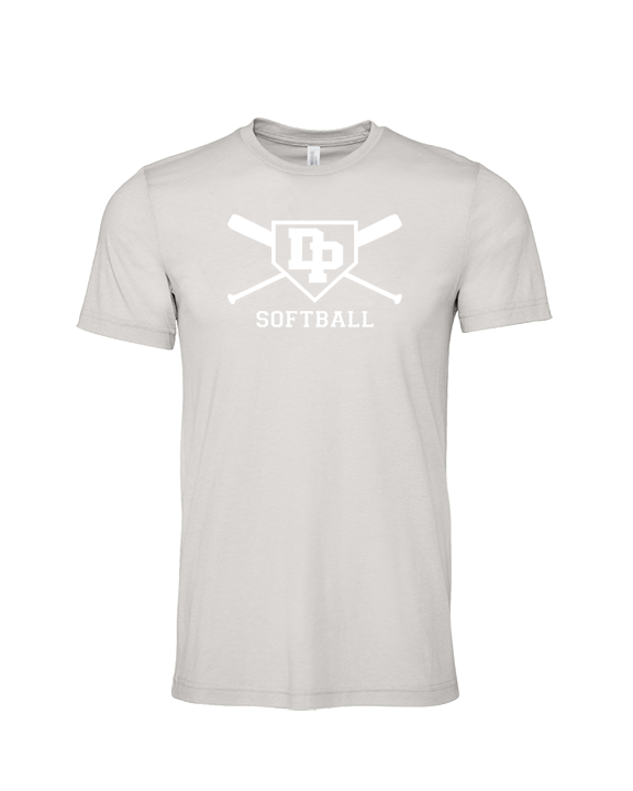 Dos Pueblos HS Softball Logo 02 - Tri-Blend Shirt