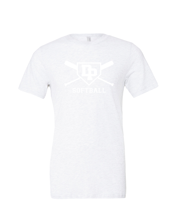 Dos Pueblos HS Softball Logo 02 - Tri-Blend Shirt