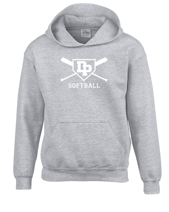 Dos Pueblos HS Softball Logo 02 - Unisex Hoodie