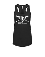 Dos Pueblos HS Softball Logo 02 - Womens Tank Top