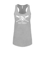 Dos Pueblos HS Softball Logo 02 - Womens Tank Top
