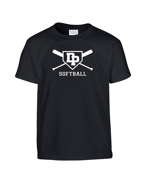 Dos Pueblos HS Softball Logo 02 - Youth Shirt