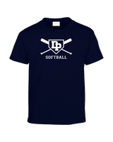 Dos Pueblos HS Softball Logo 02 - Youth Shirt