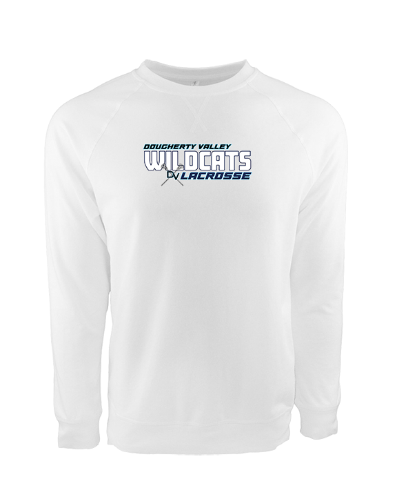 Dougherty Valley HS Boys Lacrosse Bold - Crewneck Sweatshirt