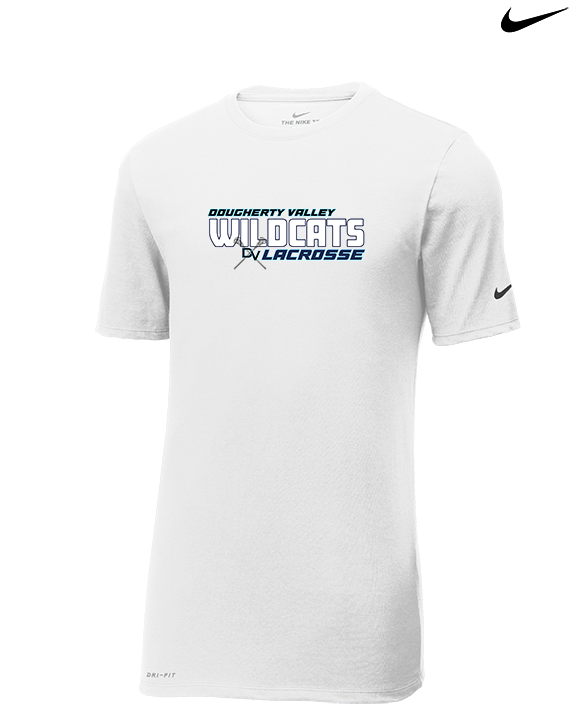 Dougherty Valley HS Boys Lacrosse Bold - Mens Nike Cotton Poly Tee