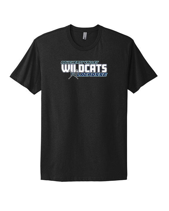 Dougherty Valley HS Boys Lacrosse Bold - Mens Select Cotton T-Shirt