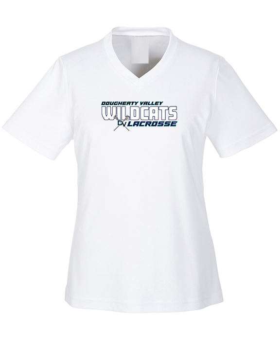 Dougherty Valley HS Boys Lacrosse Bold - Womens Performance Shirt