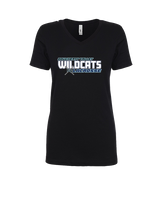Dougherty Valley HS Boys Lacrosse Bold - Womens Vneck