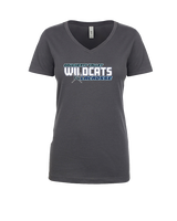 Dougherty Valley HS Boys Lacrosse Bold - Womens Vneck