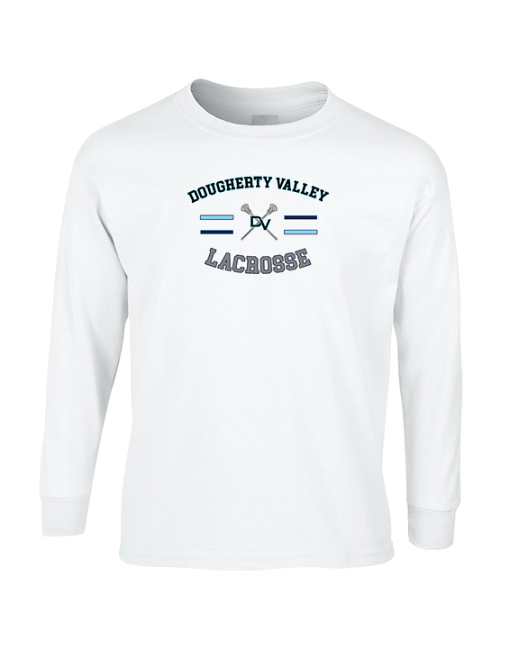 Dougherty Valley HS Boys Lacrosse Curve - Cotton Longsleeve