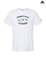 Dougherty Valley HS Boys Lacrosse Curve - Mens Adidas Performance Shirt