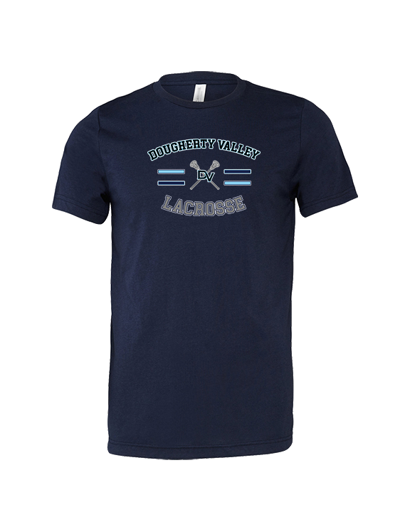Dougherty Valley HS Boys Lacrosse Curve - Tri-Blend Shirt