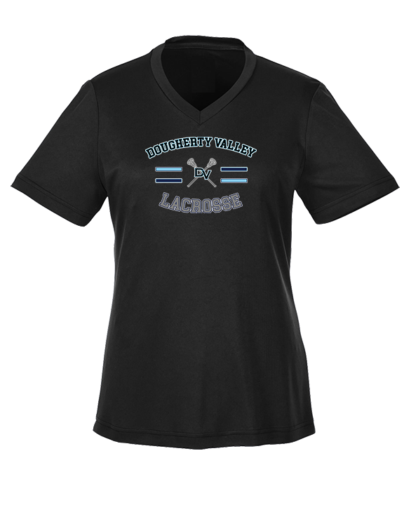 Dougherty Valley HS Boys Lacrosse Curve - Womens Performance Shirt