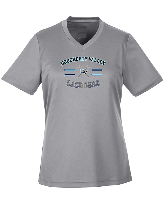 Dougherty Valley HS Boys Lacrosse Curve - Womens Performance Shirt