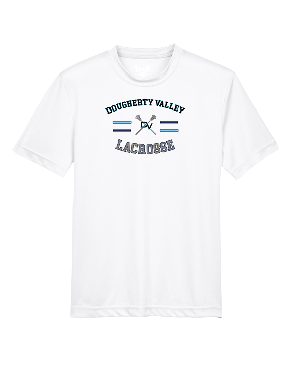 Dougherty Valley HS Boys Lacrosse Curve - Youth Performance Shirt