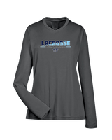 Dougherty Valley HS Boys Lacrosse Cut - Womens Performance Longsleeve