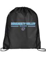 Dougherty Valley HS Boys Lacrosse Keen - Drawstring Bag
