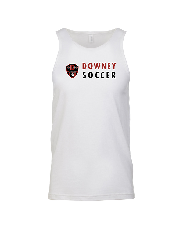 Downey HS Girls Soccer Basic - Mens Tank Top