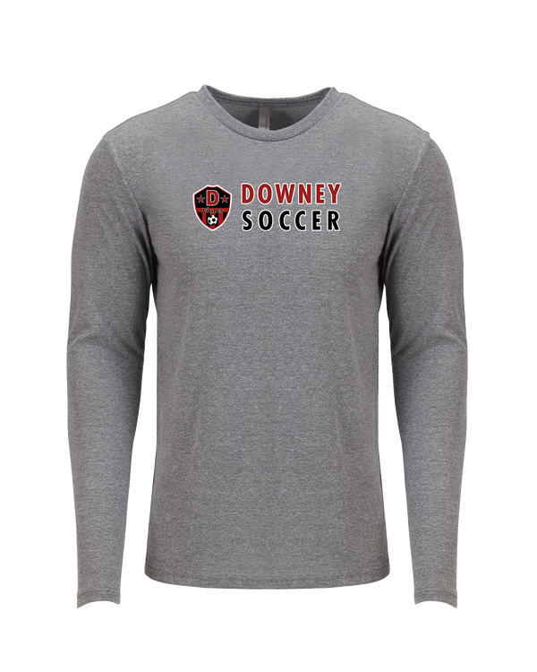 Downey HS Girls Soccer Basic - Tri Blend Long Sleeve