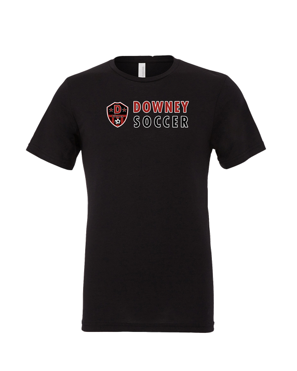 Downey HS Girls Soccer Basic - Mens Tri Blend Shirt