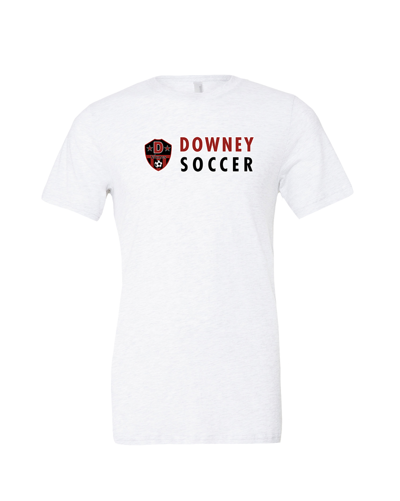 Downey HS Girls Soccer Basic - Mens Tri Blend Shirt