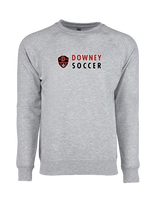 Downey HS Girls Soccer Basic - Crewneck Sweatshirt
