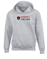 Downey HS Girls Soccer Basic - Cotton Hoodie
