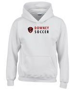 Downey HS Girls Soccer Basic - Cotton Hoodie