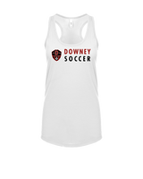Downey HS Girls Soccer Basic - Womens Tank Top