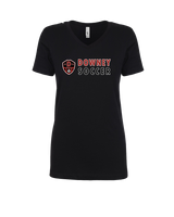 Downey HS Girls Soccer Basic - Womens V-Neck