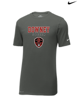 Downey HS Girls Soccer Block - Nike Cotton Poly Dri-Fit