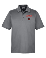 Downey HS Girls Soccer Block - Men's Polo