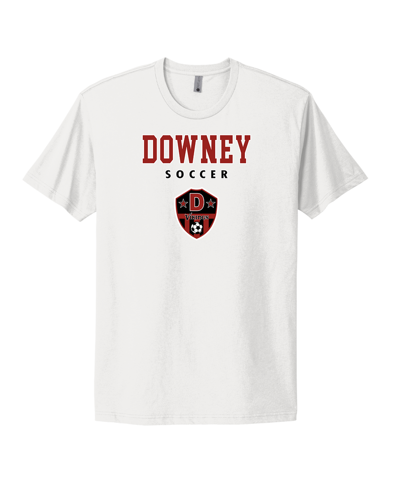 Downey HS Girls Soccer Block - Select Cotton T-Shirt