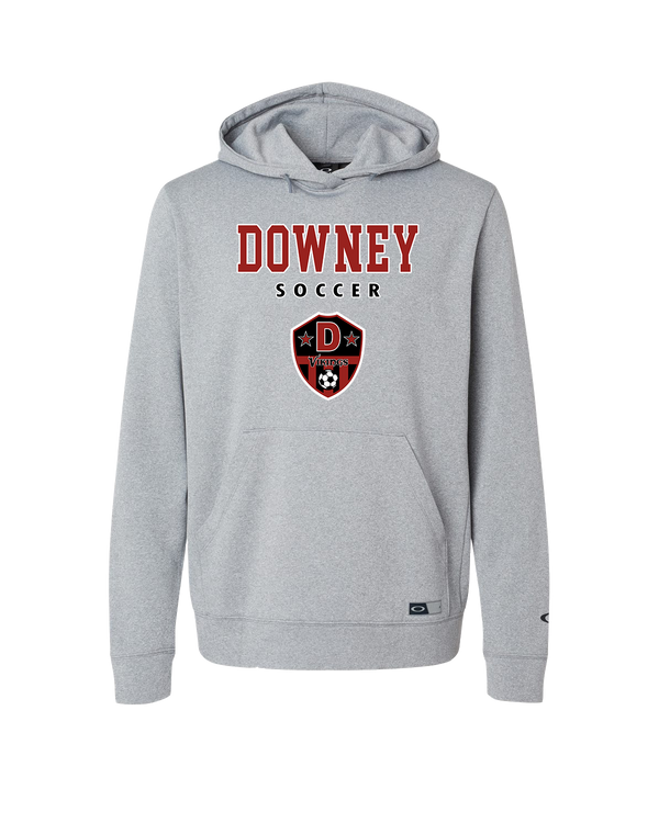 Downey HS Girls Soccer Block - Oakley Hydrolix Hooded Sweatshirt