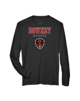 Downey HS Girls Soccer Block - Performance Long Sleeve