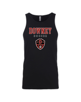 Downey HS Girls Soccer Block - Mens Tank Top