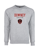 Downey HS Girls Soccer Block - Crewneck Sweatshirt