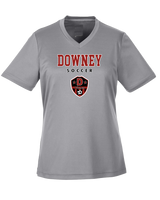 Downey HS Girls Soccer Block - Womens Performance Shirt